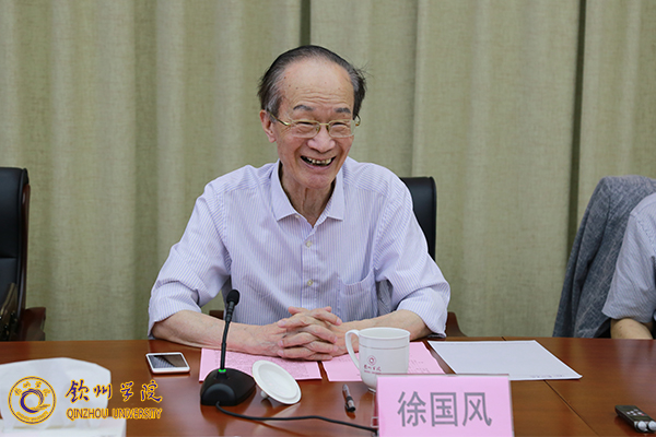 杰出校友徐国风率专家团队返校洽谈合作